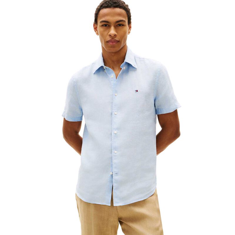 Tommy Hilfiger Pigment Dyed Linen Shirt image number 0